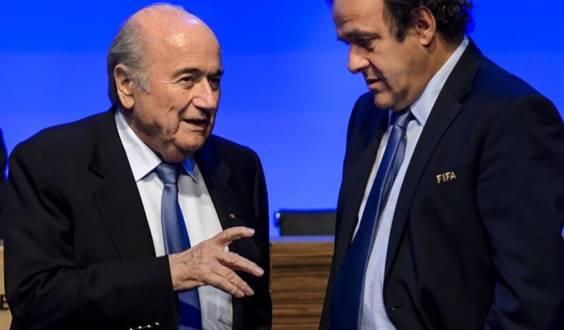 JOSPH BLATTER PLATINI