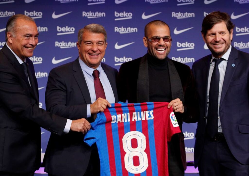 Daniel Alves Barcelona