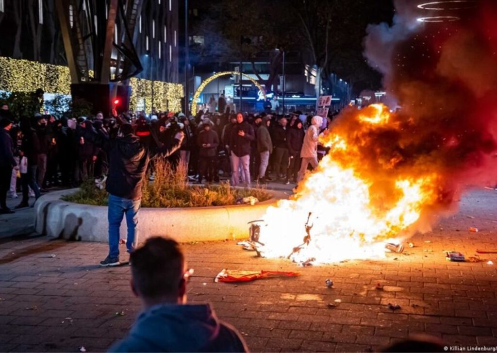 protesto rotterdan irlanda