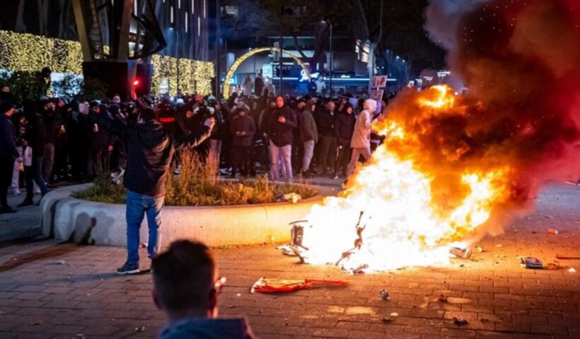 protesto rotterdan irlanda