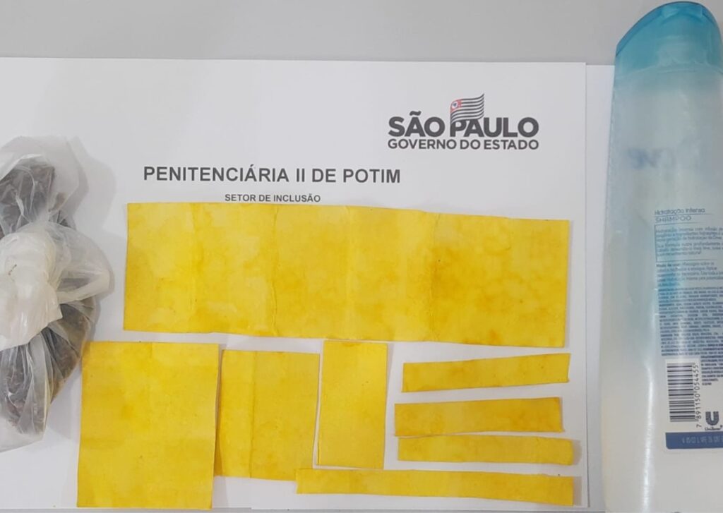 Mãe envia xampu com maconha para filho na penitenciária de Potim