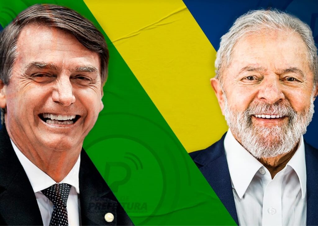 Pesquisa Ipec diz que Lula tem 48% das intenções de voto contra 21% de Bolsonaro