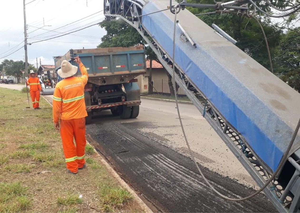 Caçapava investe R$ 11 milhões no recapeamento de 63 ruas