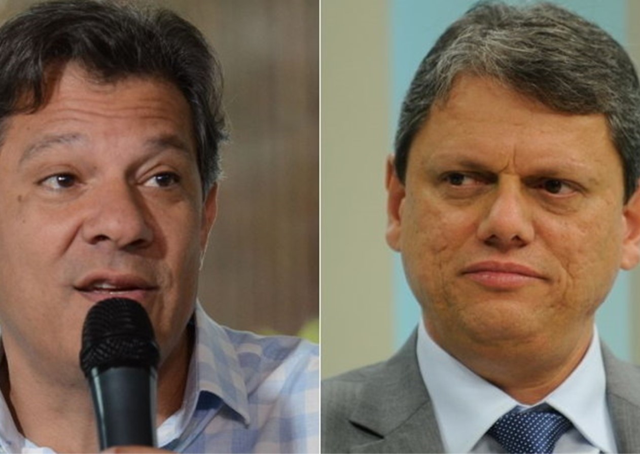 Haddad tem 33%; Tarcísio e Garcia estão tecnicamente empatados, com 20% e 19% em SP, diz Real Time