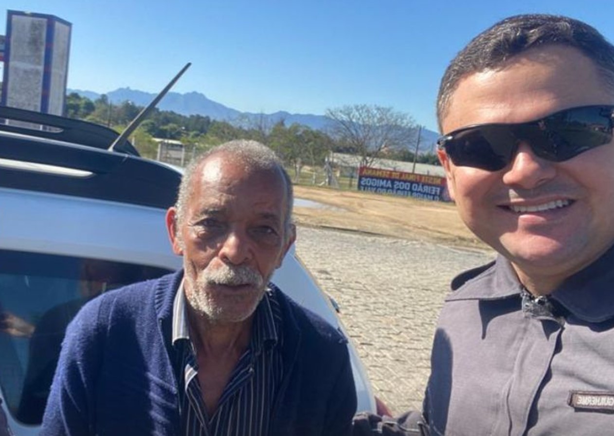 Idoso que se perdeu em romaria à Aparecida é encontrado em Guara