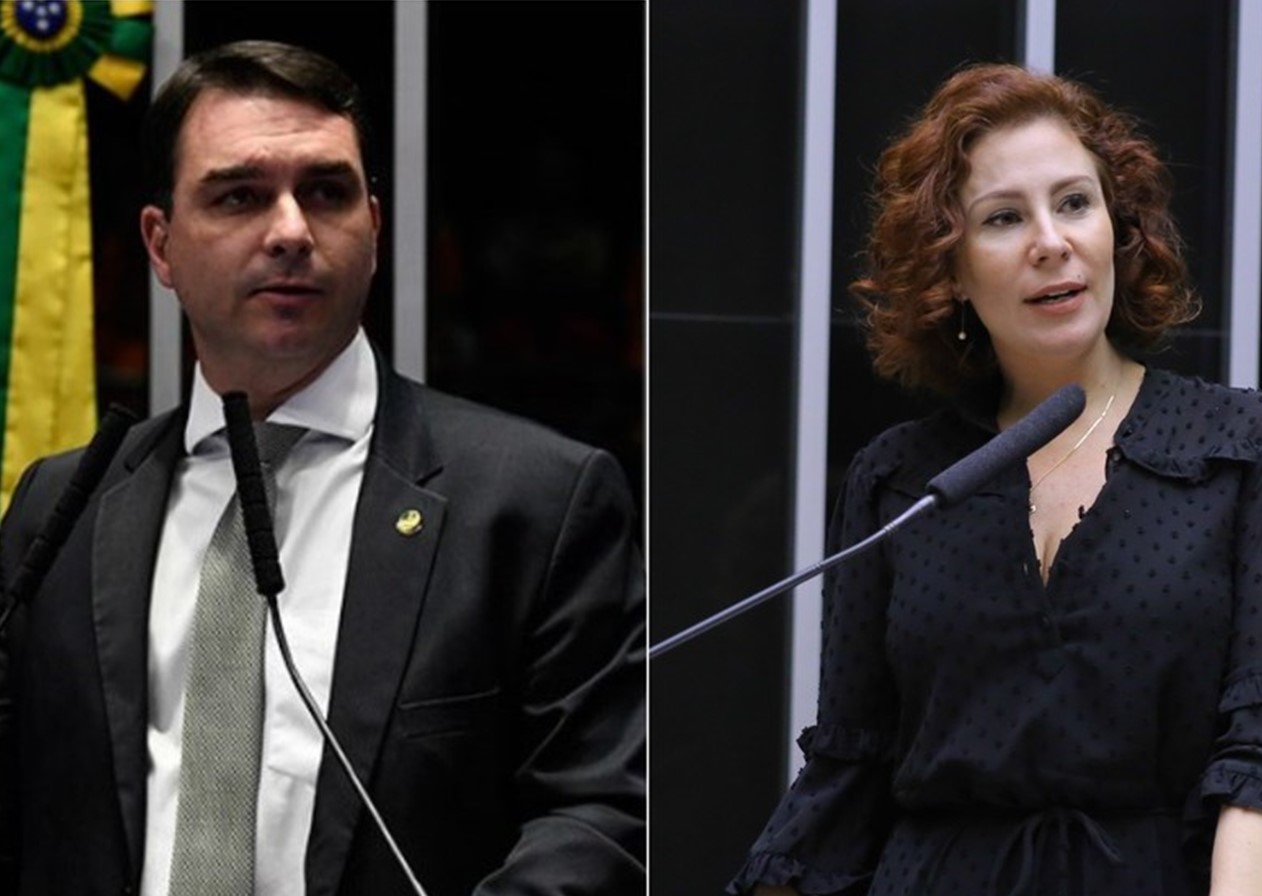 TSE mantém multa a Zambelli e Flávio Bolsonaro por postagem inverídica