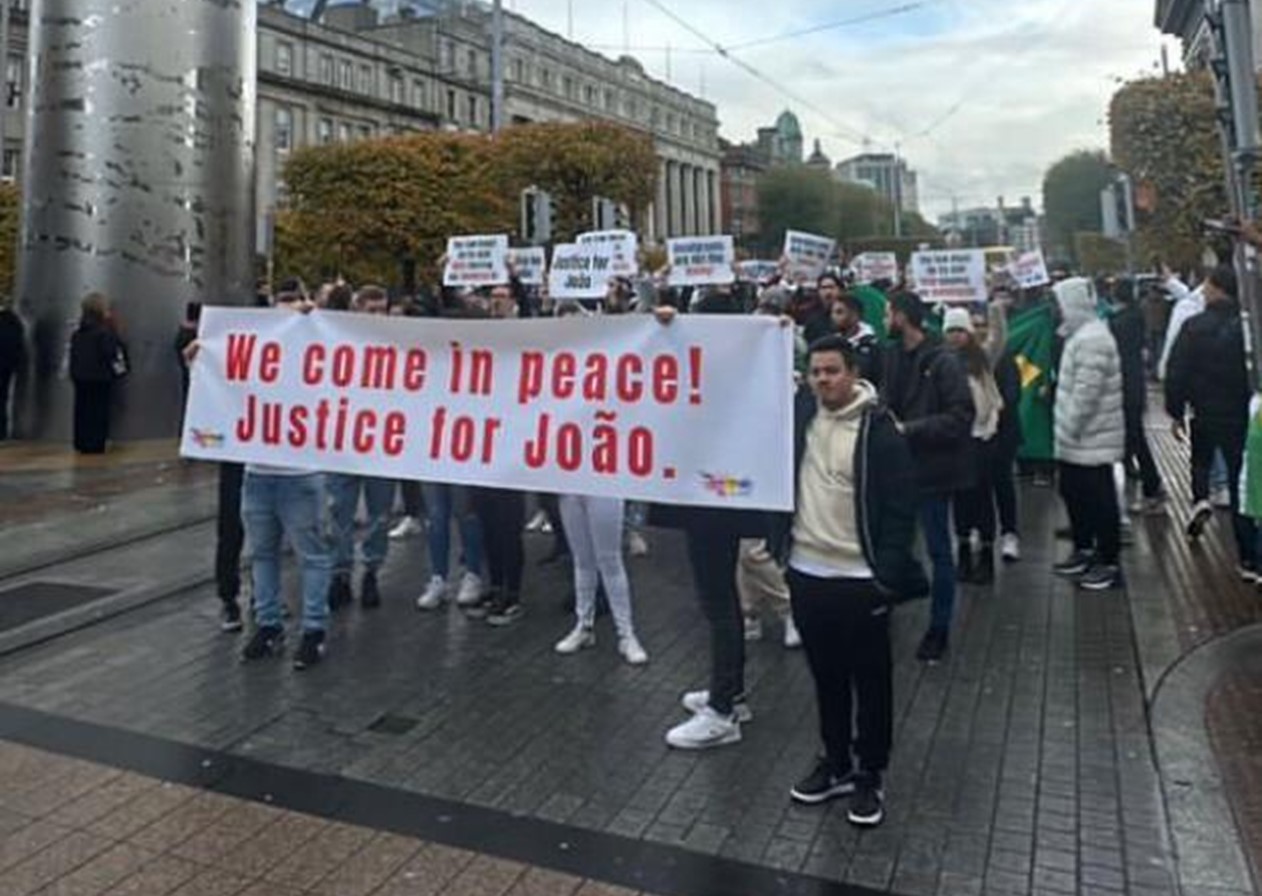 Dublin tem manifestação em solidariedade a João Henrique