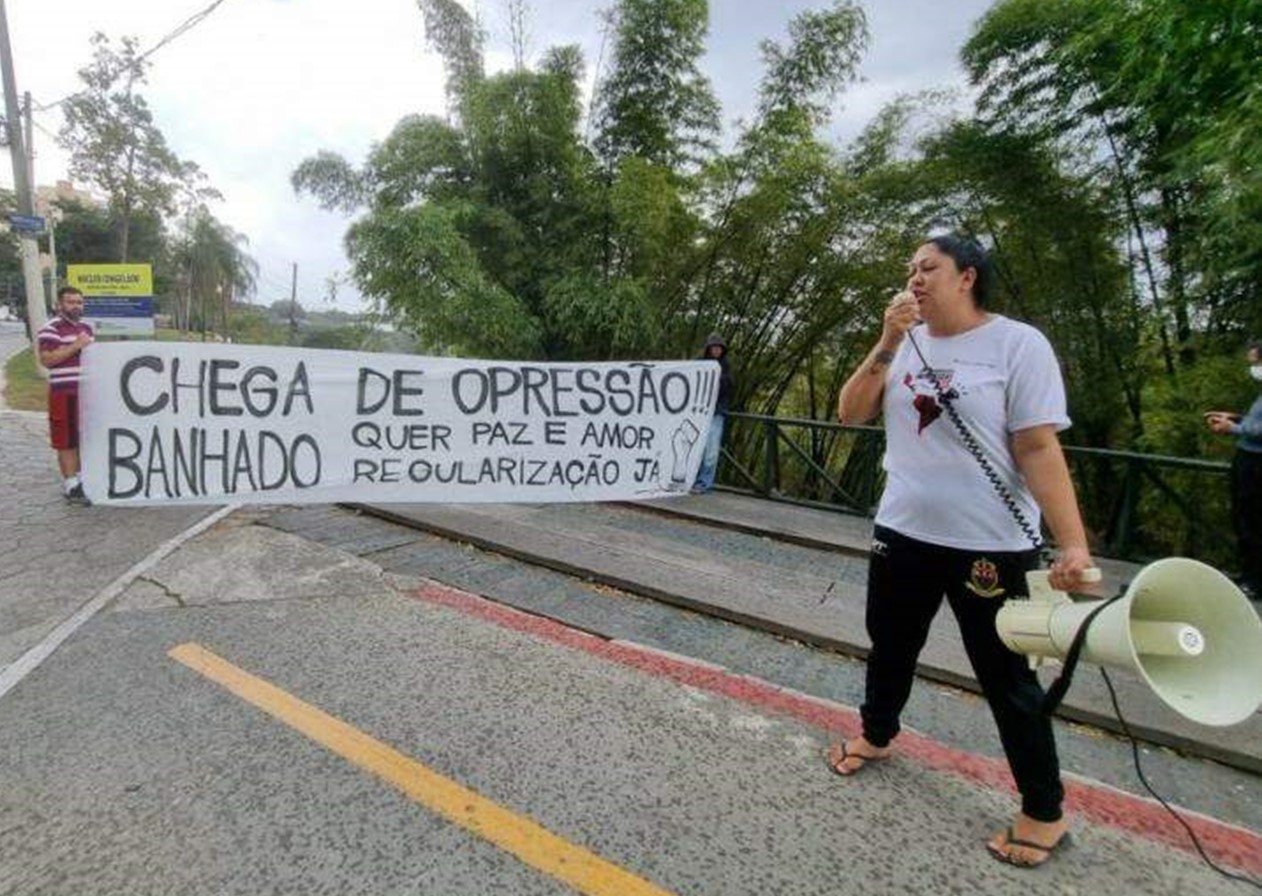 Moradores do Banhado, em SJC fazem passeata e abaixo-assinado hoje (19)