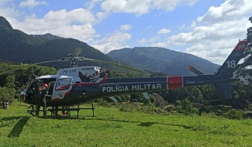 Homem é resgatado dois dias após sofrer queda em São Francisco Xavier