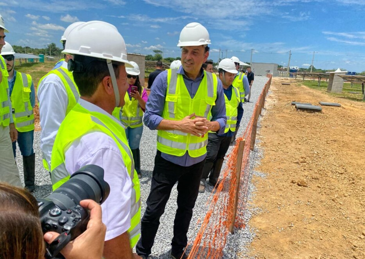 Felicio Ramuth participa de inauguração de complexo de energia solar em Tremembé