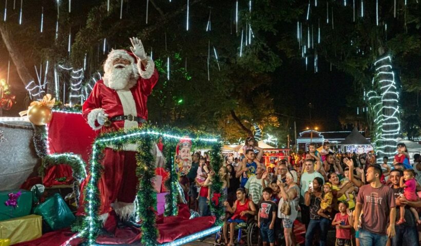 Papai Noel chega neste sábado (9) em Tremembé