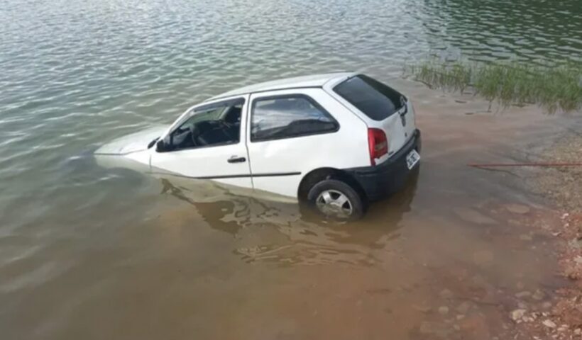 Duas pessoas da mesma família morrem após carro cair de balsa em Natividade da Serra