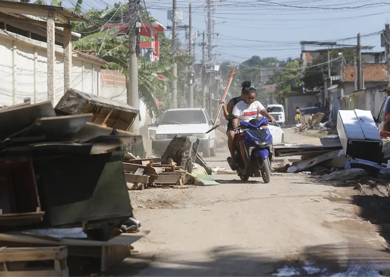 Chuvas: estado do Rio tem mais de 9 mil desalojados e 300 desabrigados