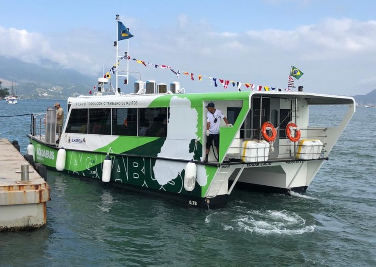 Aquabus de Ilhabela inicia operação nesta quinta-feira (30)