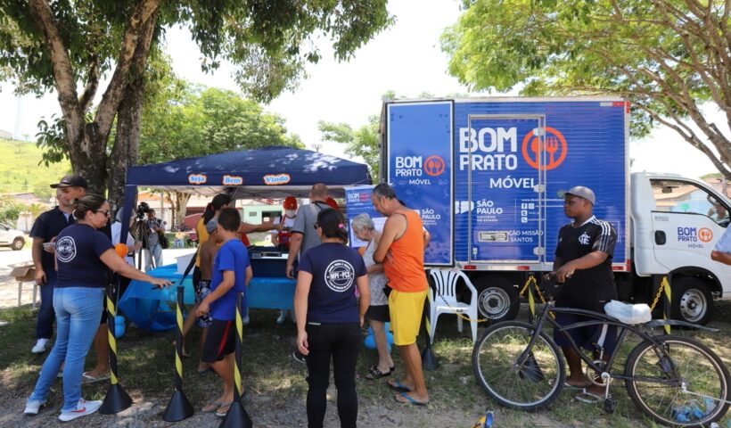 Bom Prato Móvel de Jacareí passa a atender no bairro Lagoa Azul