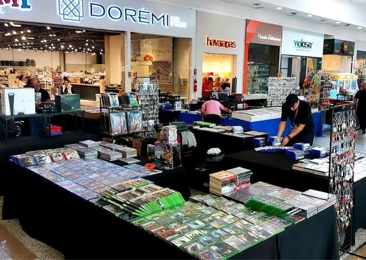 Feira de Games é atração no Shopping Pátio Pinda