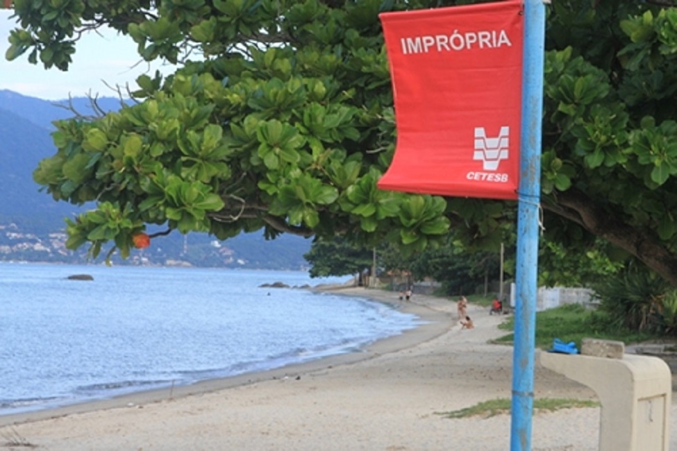 Litoral Norte tem três praias impróprias para banho neste fim de semana