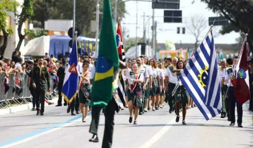 Ruas de SJC serão interditadas para desfile de 7 de setembro