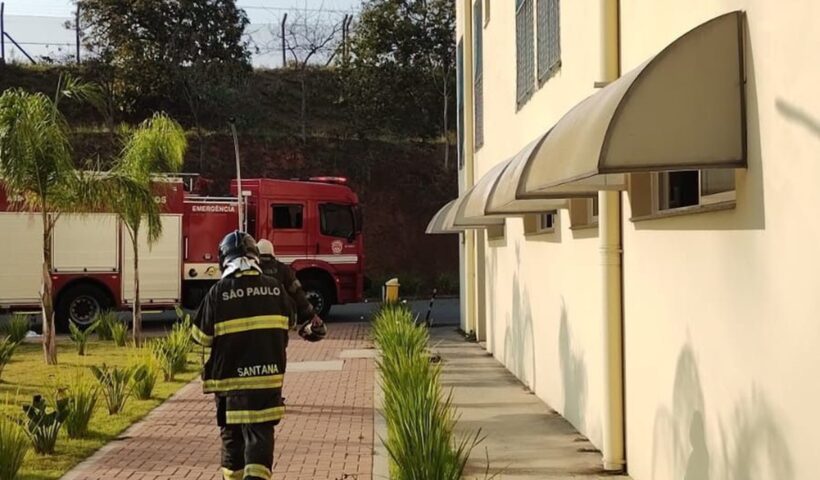 Incêndio atinge hospital São Francisco de Assis em Jacareí