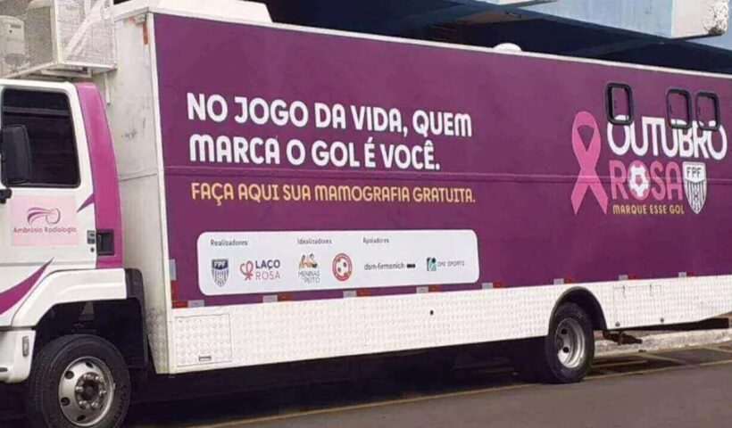 Estádio Martins Pereira recebe campanha do outubro rosa