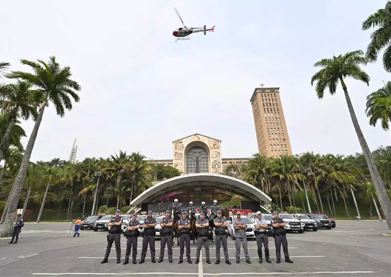 Operação Romeiro: 3 mil policiais reforçam segurança em Aparecida até fim do ano