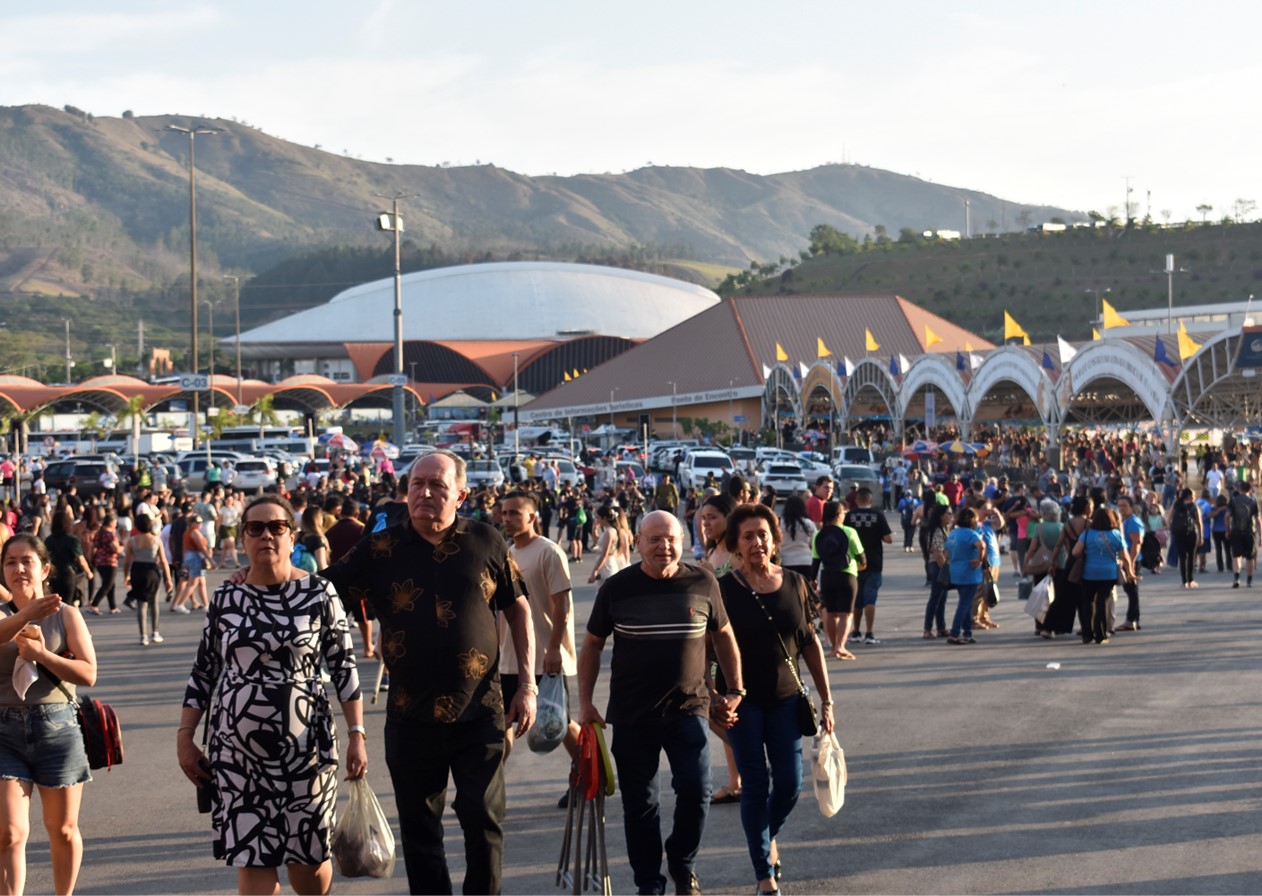 Mais de 320 mil devotos visitaram o Santuário Nacional durante a Festa da Padroeira 2024