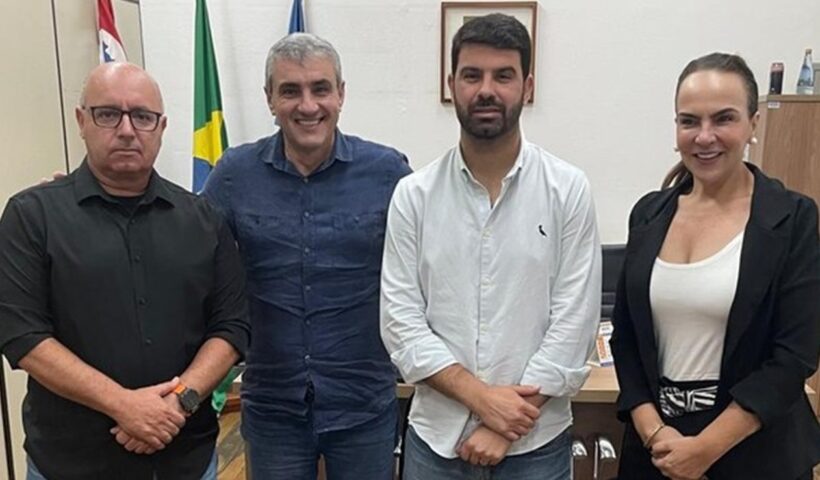 Prefeito eleito de Taubaté, Sérgio Victor faz primeira reunião de transição com Saud