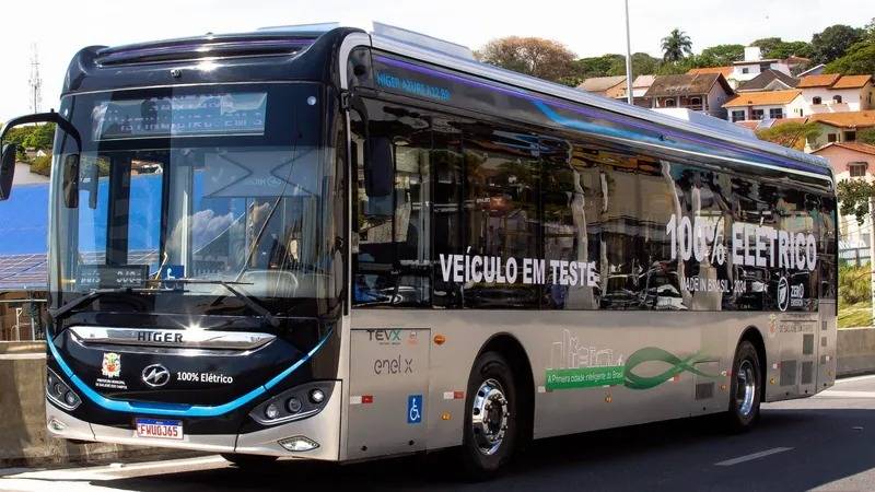 Prefeitura de SJC publica novo edital para locação de 400 ônibus elétricos